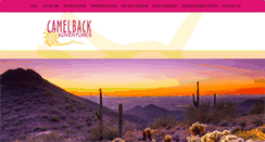 Desktop Screenshot of camelbackadventures.com